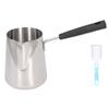Easy to Clean Turkish Coffee Pot Stainless Steel Milk Warmer Durable Turkish Tea Pot  Coffee Making