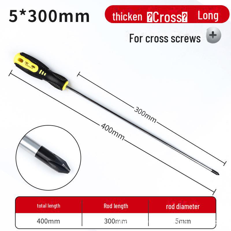 Industrial-Grade Magnetic Multifunction Screwdriver for Household Repairs