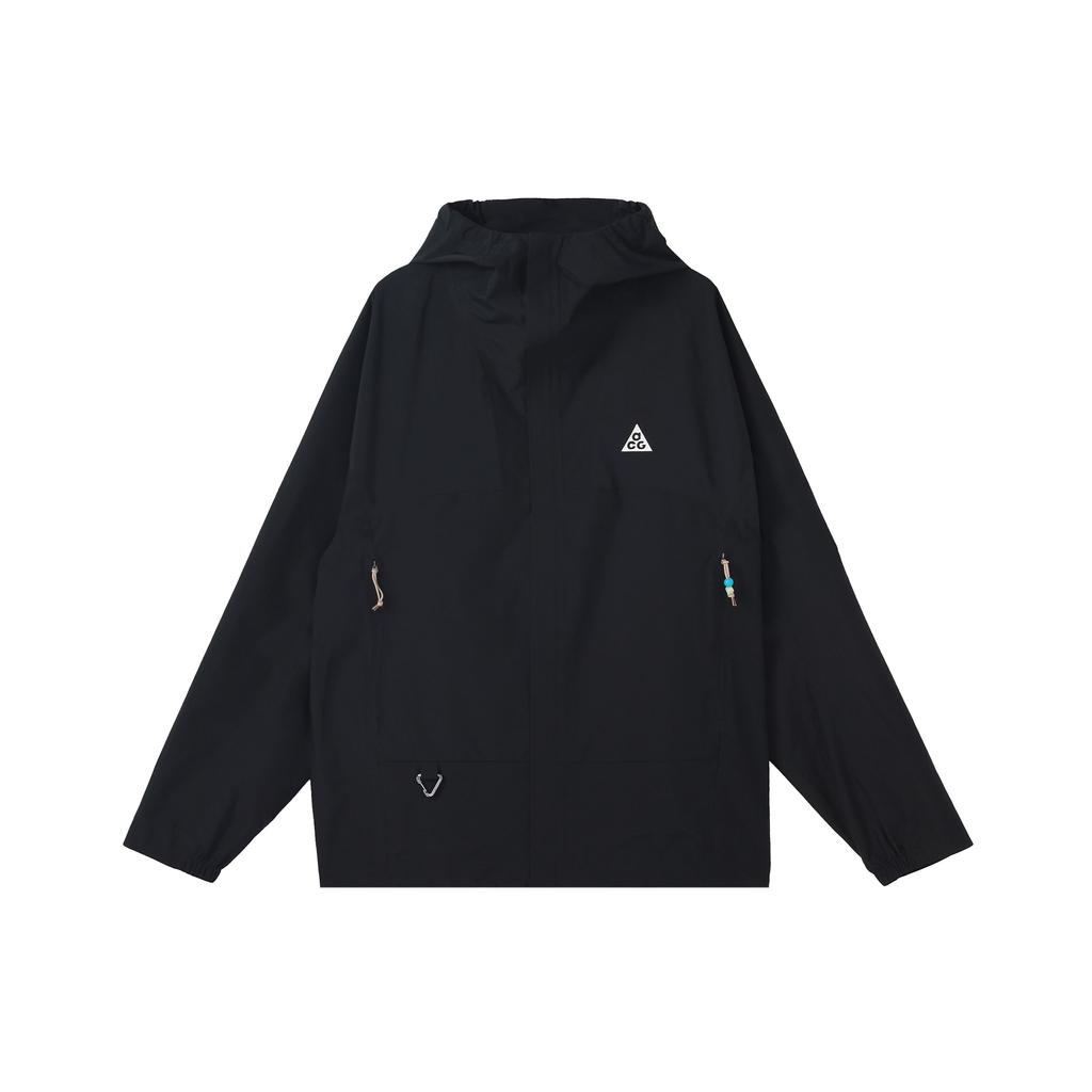 Nike ACG Storm-Fit однотонная водонепроницаемая куртка на молнии с капюшоном мужская куртка черная DV9416-010