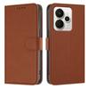 For Realme 15 Pro 5G/Realme 15 5G Leather Case Solid Color Phone Cover with Wallet