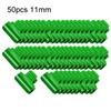 50PCS Greenhouse Clamps Film Row Cover Clamp Netting Tunnel Hoop Clips 11/16mm Plant Support Planting Greenhouse Accessories