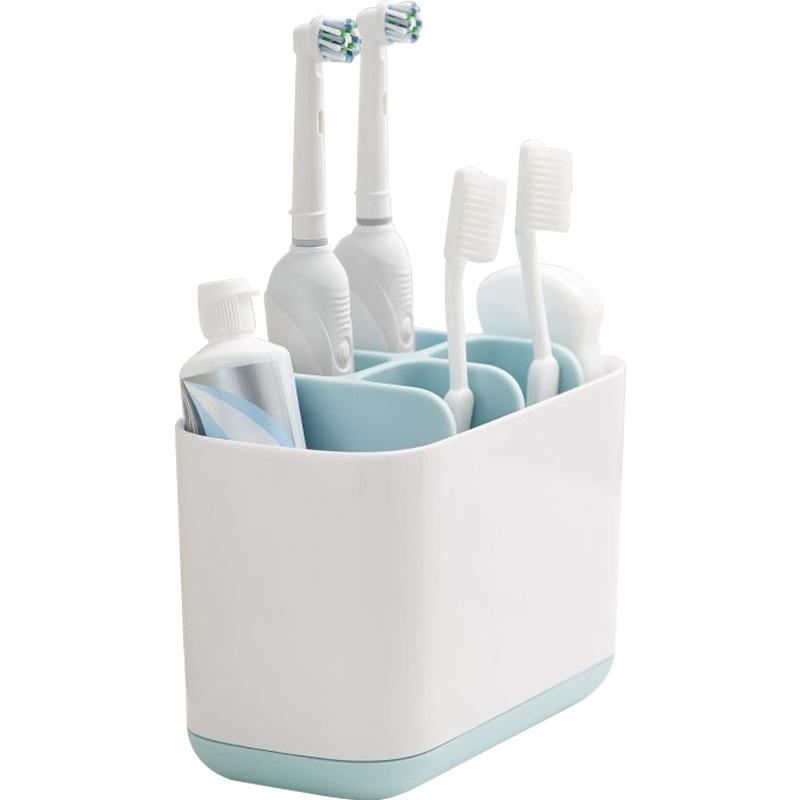 1Pcs Toothbrush Toothpaste Holder Case Shaving Makeup Brush Electric Toothbrush Holder Organizer Stand Bathroom Accessories Box