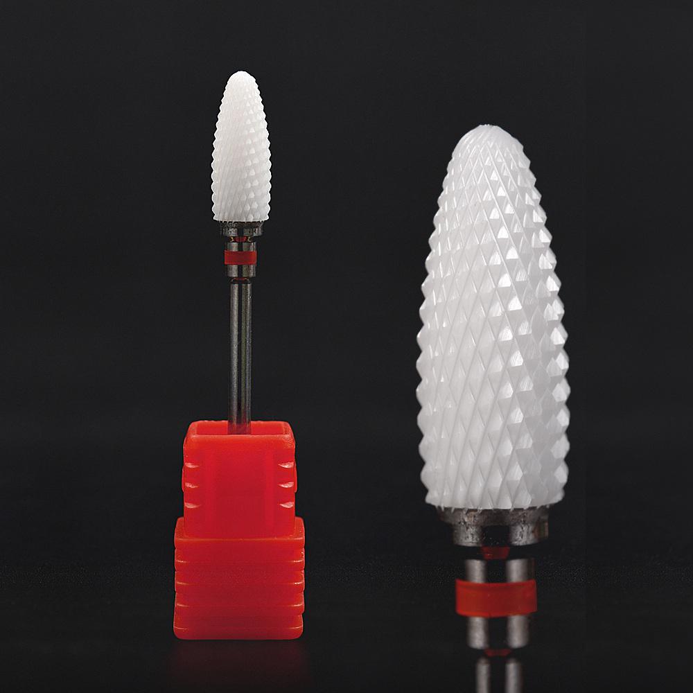 kads 32 Sizes Nail Drill Bit Polishing Tool Ceramic Nail Art Drill Bits Milling Cutters for Electric Manicure Machine Pedicure