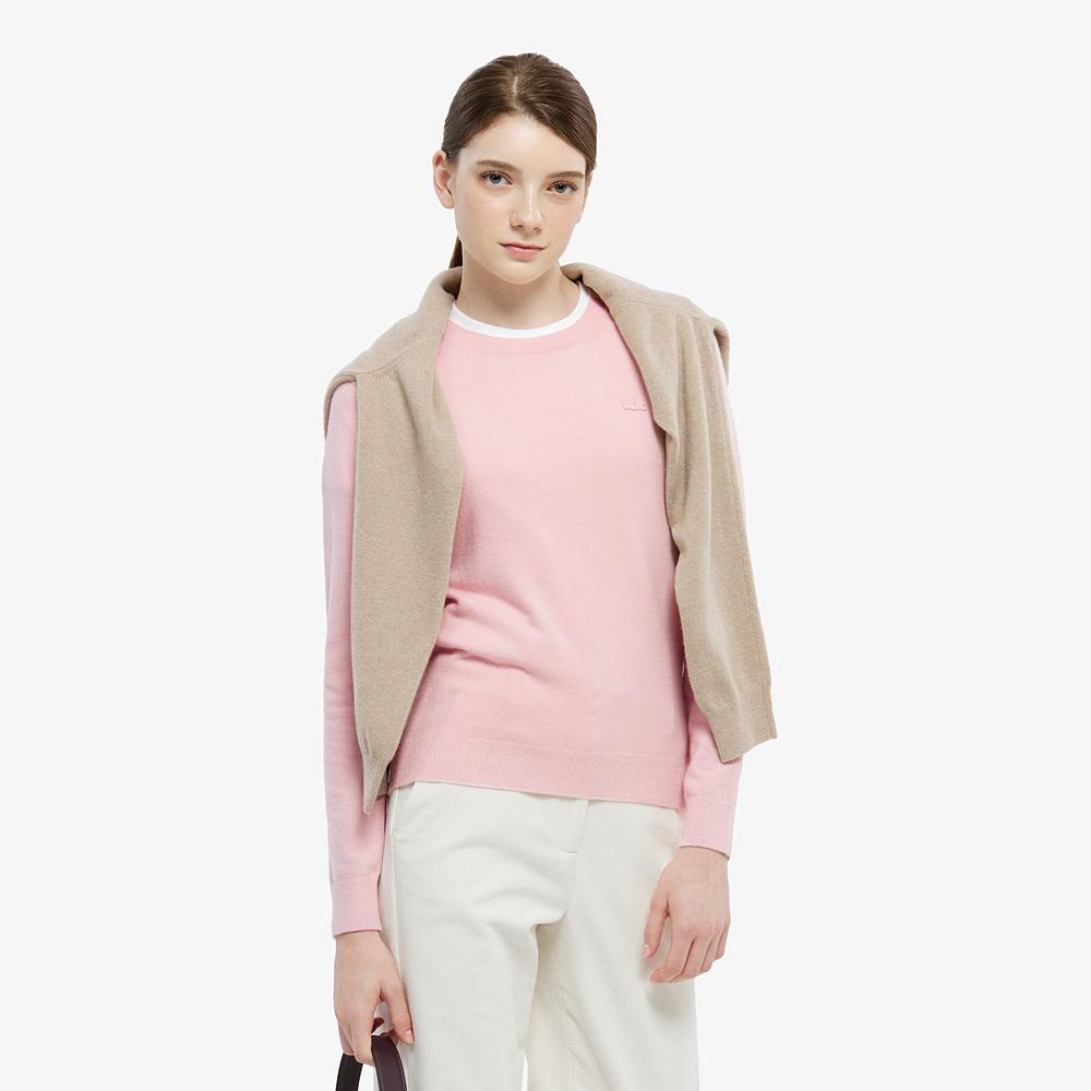 LACOSTE Women'S Basic Crew Neck Sweater Af294E-55N Ady