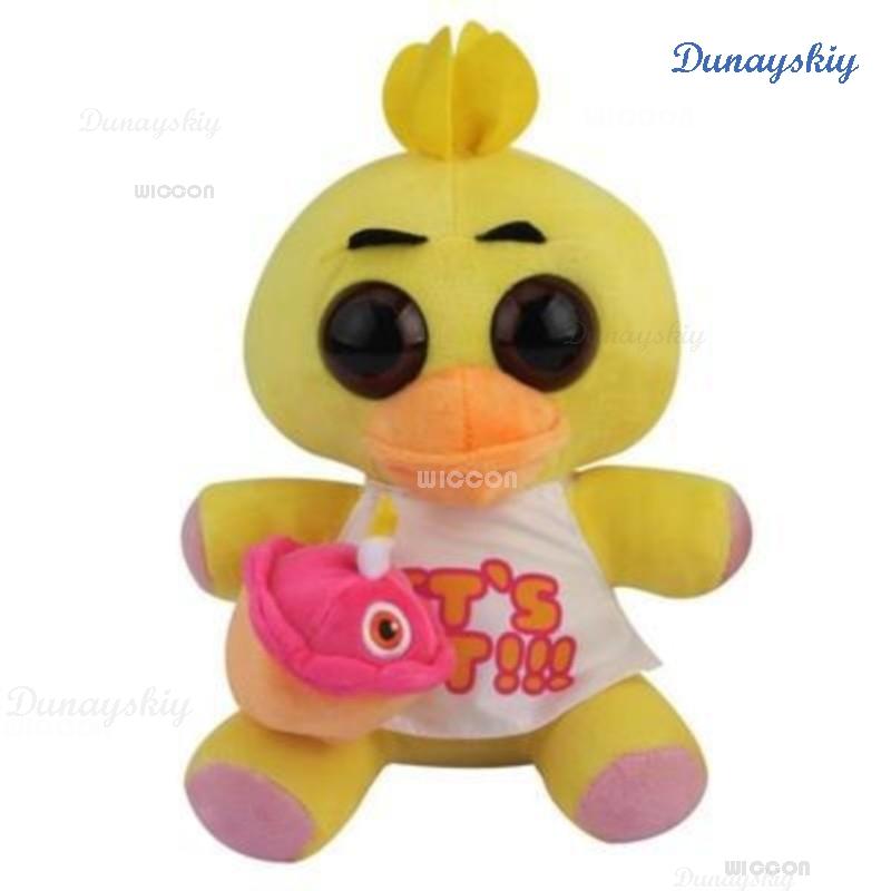 Anime Adults Horror Toy Yellow Chica Cosplay DolI Scary FNaFf Outfits 5 Nights Products Let's Accessories