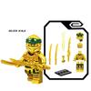 GA131-148 строительные блоки игрушки серии Ninjago миниатюрные минифигурки из фильмов сборная модель подарки для детей