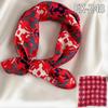 50 * 50cm Spring And Autumn Silk Scarves Versatile Decoration Professional Small Square Scarves Neck Protection Binding Bag