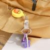 Practical Flower Fruit Doctor Nurse Clip Retractable Keychain ID Card Badge Holder Badge Reel Clip