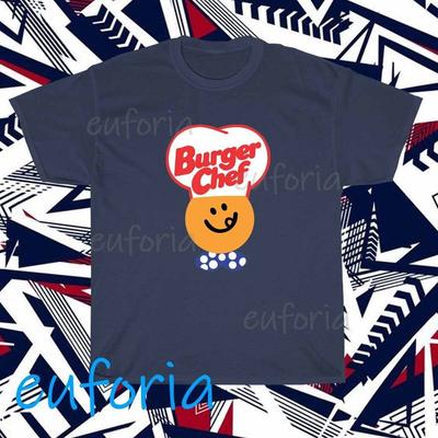 Новая футболка с логотипом Burger Chef, смешная, размеры от S до 5XL