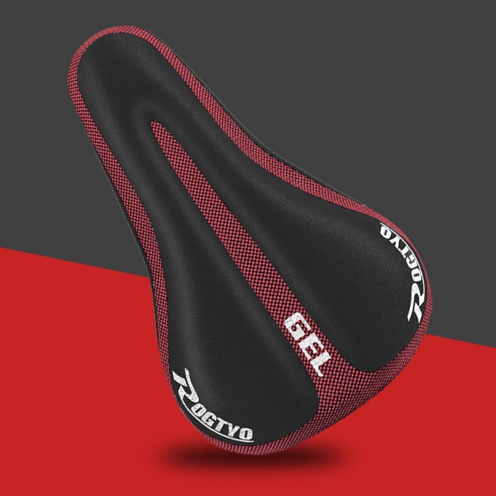 Thickened MTB Seat Cover Silicone Cycling Saddle Cover Soft Bicycle Seat Cushion Cover