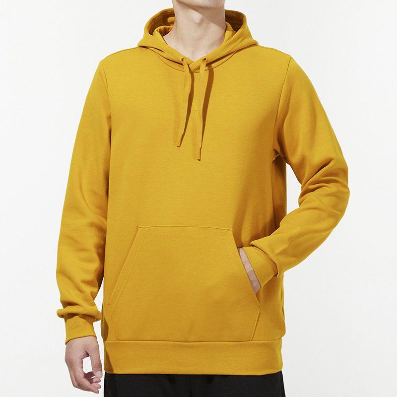 adidas Толстовки Мужские Золотые С Капюшоном Умеренные Обычные H39274