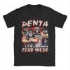 Печатная футболка Penta Zero Miedo Винтажный Ретро Дизайн 5796736663.1889 Для Унисекс Хлопковая Футболка С Коротким Рукавом Одежда