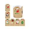 Christmas Decoration Stickers Gift Wrap 250 Stickers For Gift Wrapping, Boxes And Envelopes Decoration Stickers