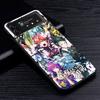 Чехол Yozakura Family Mission для Samsung Galaxy Z Flip4 Flip3 5G, жесткий ПК-чехол для мобильного телефона Z Flip 4 3, черный, чехол Zflip4 Zflip3