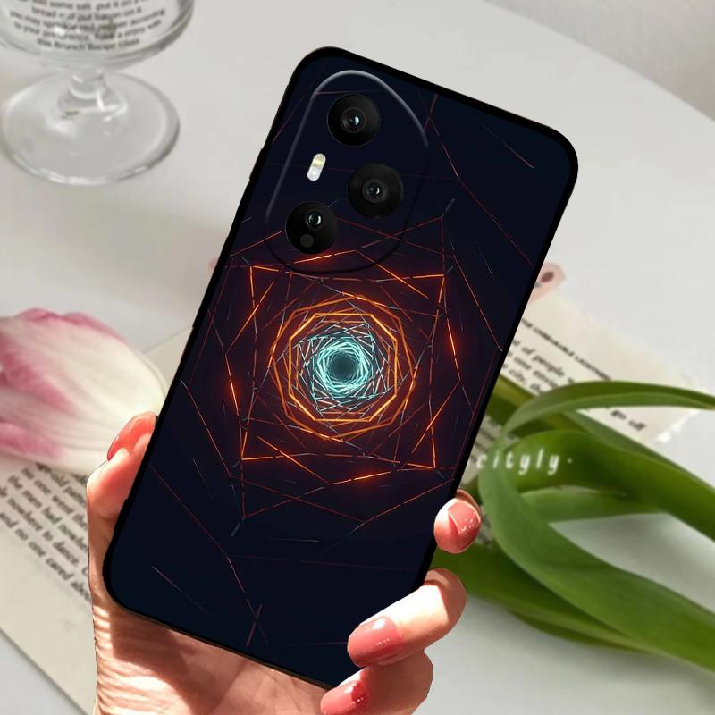 Чехол для Honor 400 Pro Fundas Роскошный Мягкий Силикон ТПУ Задняя Крышка Для Honor 400 Чехол для Телефона Полностью Защитный Корпус Бампер Honor400