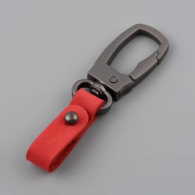Модный Ручной Брелок для Ключей Натуральная Кожа Брелок DIY Автомобильный Брелок Держатель для Ключей Органайзер для Ключей Брелок-Подвеска Аксессуары