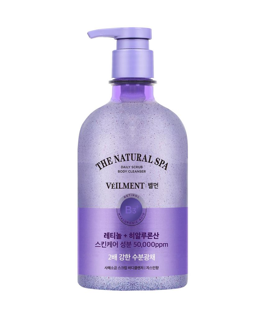 Spa Hydration & Radiance Scrub Body Wash Jasmine 600ml