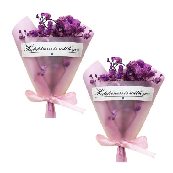 Мини букет из сухоцветов Натуральный цветок гипсофилы Оптом Дыхание ребенка Цветочный букет для DIY поделок Реквизит для фото Подарок Приглашения Декор