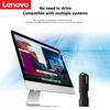 Lenovo D204 5 Гбит/с USB 3,0 кард-ридер 2 в 1 SD TF адаптер для карт памяти высокоскоростной кард-ридер для компьютера, ноутбука с поддержкой 2 ТБ