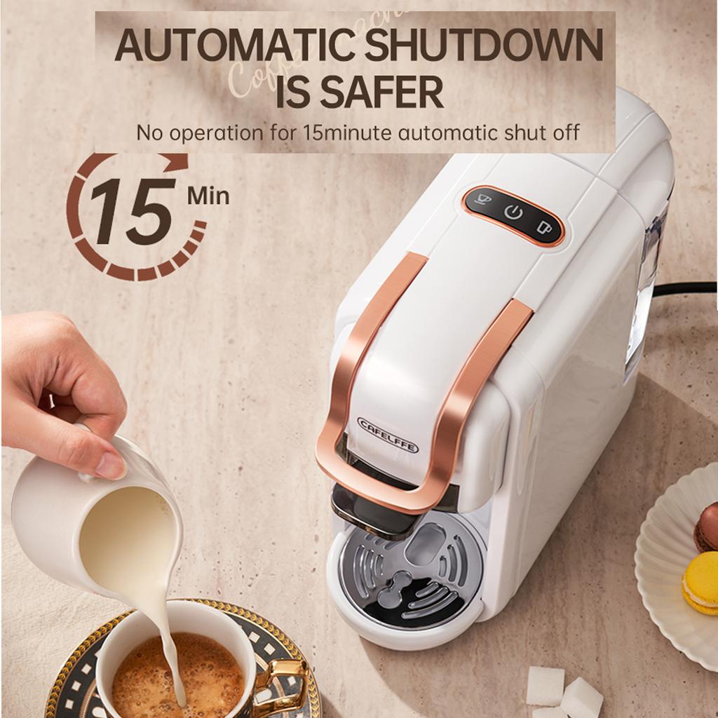 MK-603 4 In 1 Pod Coffee Maker 19Bar 92 Celsius Constant Temperature 20s Fast Cold and Hot Brew Pod Coffee