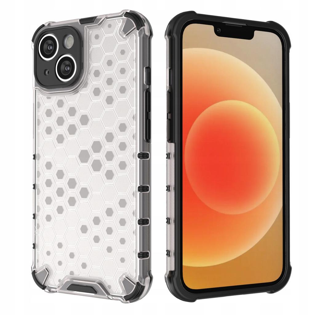Honeycomb Etui Case Obudowa Pokrowiec Futerał Do Iphone 14 Przezroczyste
