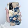 Чехол для ZTE Blade A72s A7050/V41 Умный чехол Роскошный Дракон Милый Крутой Мальчики Девочки Черный Матовый Мягкий ТПУ Силиконовый Чехол Задняя Крышка