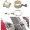 No Rust Flagpole Rotating Ring With Grommets Flag Pole Mounting Rings Durable Flag Pole Ring  Lawn