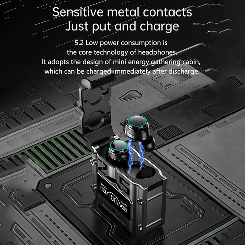 Беспроводные наушники M25 Tws Наушники Bluetooth Сенсорное управление Шумоподавление Стерео Водонепроницаемые Вкладыши Гарнитуры