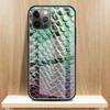 Стеклянный чехол с принтом змеиной кожи для Apple iPhone 14 13 Pro 11 12 7 8 Plus SE 2022 XR X XS Max 6 6S, закаленный чехол для телефона