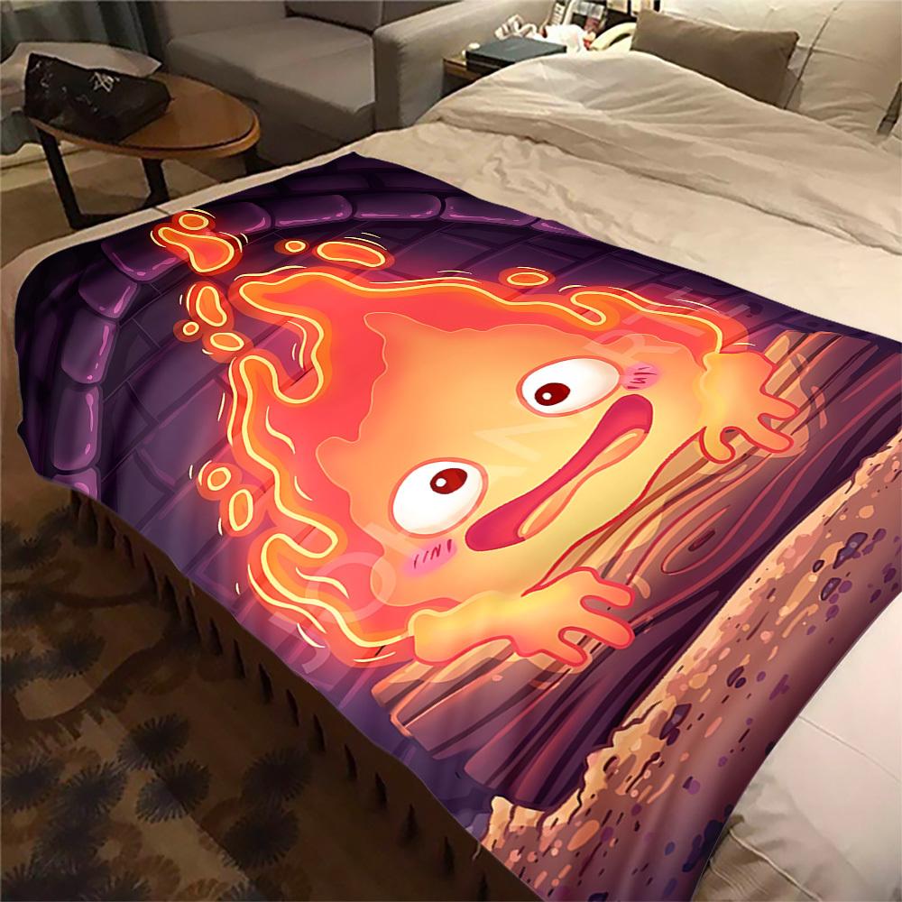1Pc fire flame Print Flannel Blanket, High quality Comfortable for All Seasons, Home Decor, Warmth and Comfort, Perfect for Christmas Gifts28