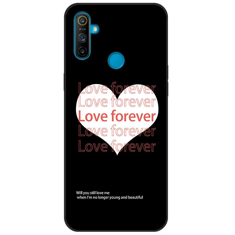 Чехол-бампер для Realme C3, мягкий силикон TPU, задняя крышка с рисунком, для OPPO Realme C3 RMX2020 C 3 RealmeC3, мультяшный чехол для телефона Funda