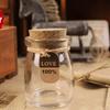 Glass Container Jar With Cork Stoppers, Household Sauce for Storage Jam Spices Coffee and