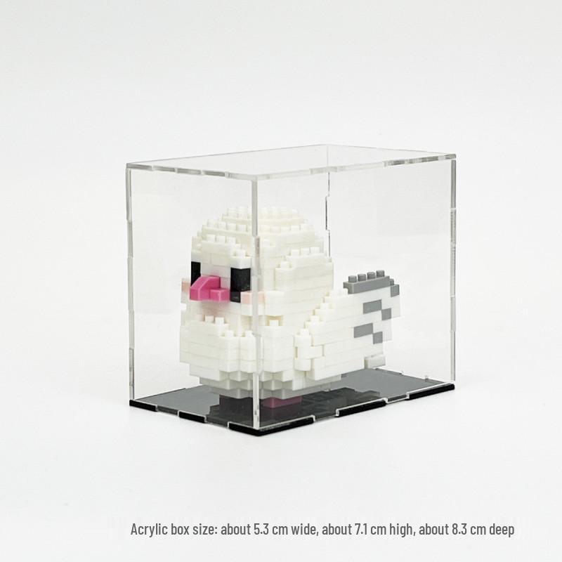 Милый пухлый птенчик микро-конструктор - Совместим с Lego для детей