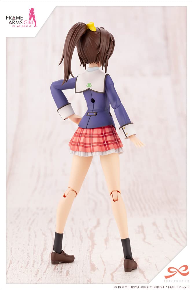 Sosai Garden Gennai Ao High Height 159mm Scale Plastic Model Molding Color JK004 Girls' [Wakaba Girls' School/Winter Clothes] Approx. 1/10