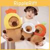 Adorable Capybara Plush Toy Soft Stuffed Animal Pillow For Kids And Girls Gift