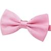 Amajiji Formal Dog Bow Ties for Medium & Large Dogs (D114 100% Polyester) (Dark Red)