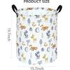 Round Laundry Basket Storage B Nursery Hamper Gift Baskets for Home,Office,Home Decor