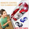Машинка с дистанционным управлением, игрушечная настенная альпинистская машинка со светодиодными фонарями, вращающаяся на 360 градусов, антигравитационная машина, настенная машинка для детей