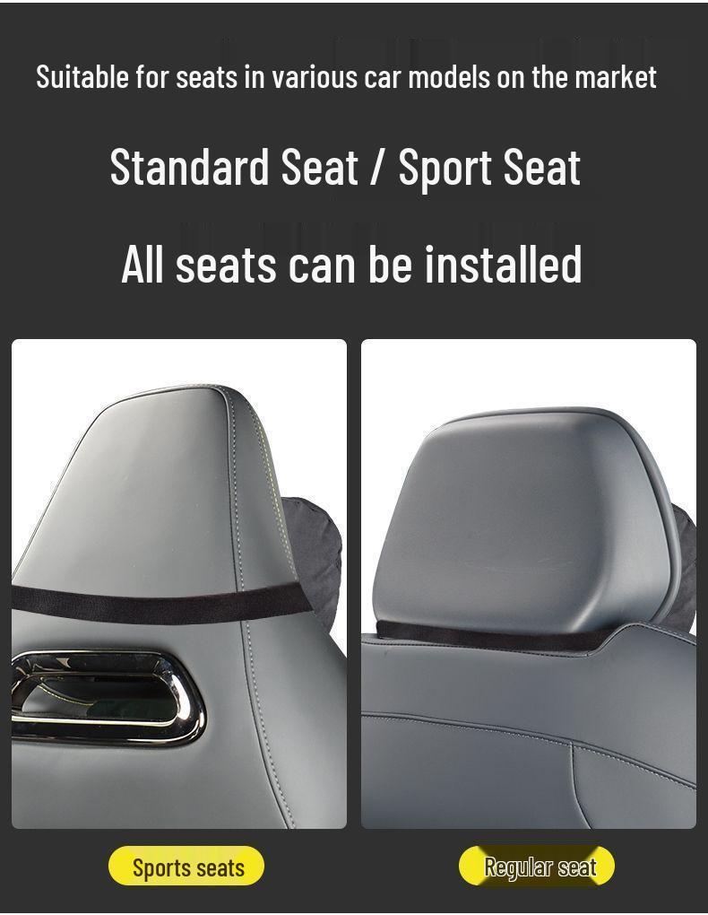 Maybach Car Headrest and Back Support Pillow Set