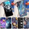 Чехол для телефона Samsung Galaxy A53 A33 A13 A54 A34 A14 A55 A35 A15 A05 A06 A16 A22 A32 A52 с изображением Луны, Звезд, Космоса