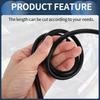 INFINAUTO Engine Silicone Vacuum Tube Hose 6.6FT 3/16" 4mm ID