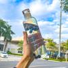 500ml Portable Water Bottle Heat Resistant Sealed Leak Proof Glass Bottle with Time Scale Student Outdoor Exquisite Water Cup