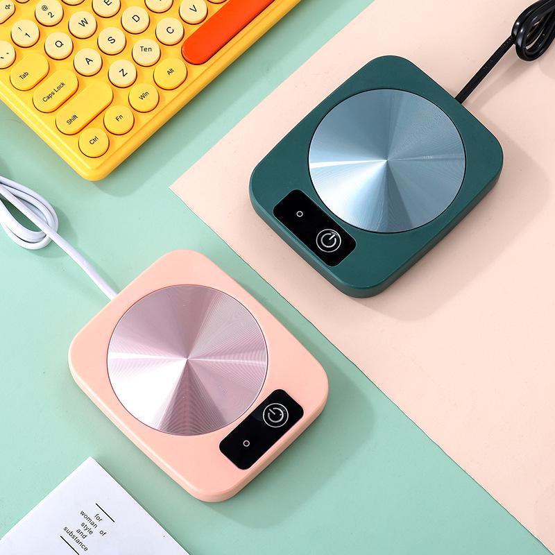 Подогреваемая подставка для кружки в офисе – зимний подарок с постоянной температурой