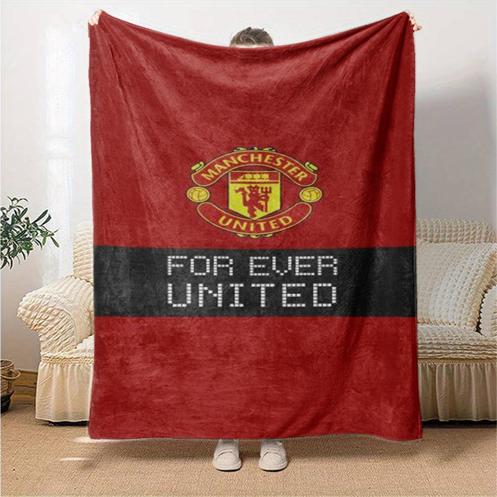 Manchester Blanket Warmthful Decor Perfect for Couch Bedding Office Chair All-Season Use Warmthful Decor Birthday Christmas Gift Blanket