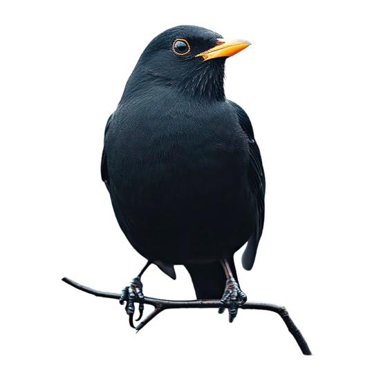 Large Crow Window Sticker Black Raven Bird on Branch PVC Decal Reusable Double-Sided Static Window Clings for Living Room Glass Door Window Decor