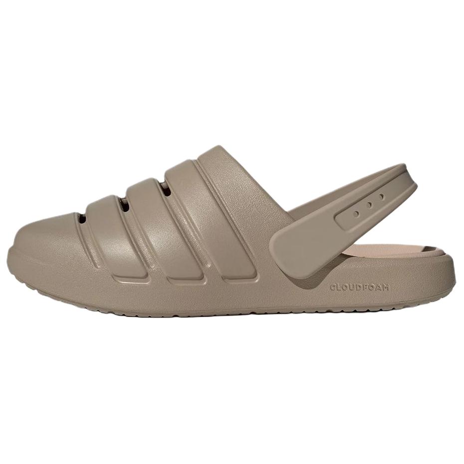 Adidas Znsory Clog Fashion Comfortable Anti-Slip Closed-Toe Slippers Unisex Footwear Brown JI2279