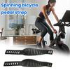1 пара ремней для педалей велотренажера, ремешки для педалей велосипеда, противоскользящие, износостойкие, без защемления, быстрая и простая установка, стационарные