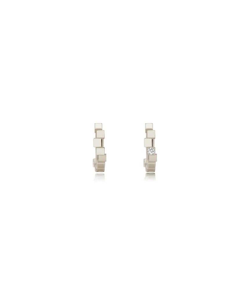Didier Dubot Mon Paris Diamond 10K Gold Earrings Jdper4F014S