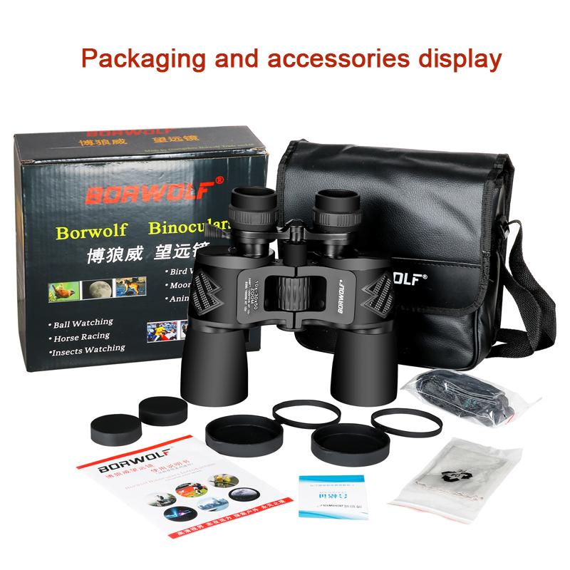 10-30x50 большое увеличение, дальний зум, 30-кратный охотничий телескоп, бинокль Hd Professiona Zoom