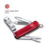 VICTORINOX Nail Clip 580 красный прозрачный уличный кемпинг многофункциональный инструмент многофункциональный инструмент для экстренной помощи предотвращение стихийных бедствий многофункциональный удобный компактный гвоздь